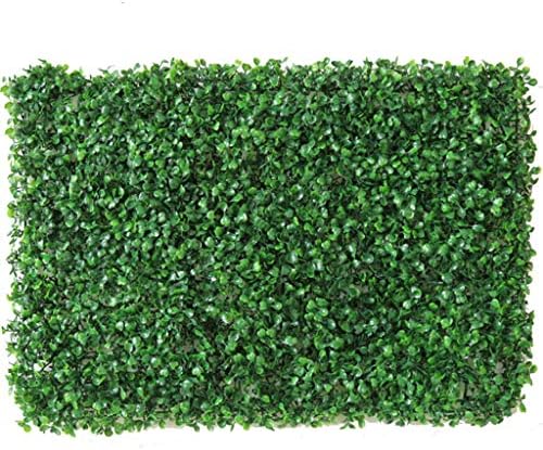 Ynfngxu חיצוני גדר מלאכותי פאנל פרטיות דשא ירוק רקע גן נוף חיקוי צמח קיר קיר קיר