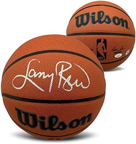 לארי בירד חתימה על NBA העתק בגודל מלא חתום כדורסל JSA COA - כדורסל חתימה