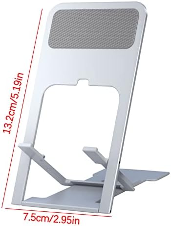 עמדת קיפול שטוחה עצלה ניידת עמדת שולחן עבודה יצירתי ABS טלפונים ניידים דוכן טבליות מתקפל סוגר טלפון נייד מחזיק PR5