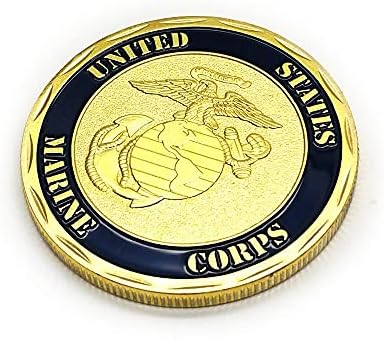 גדוד ארצות הברית גדוד אספנות מצופה זהב מטבע מזכרות מטבע מתנה יצירתי מטבע זיכרון