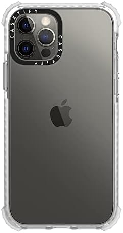 Casetify Ultra Impact Case עבור iPhone 12 Pro/iPhone 12-Frost Clear