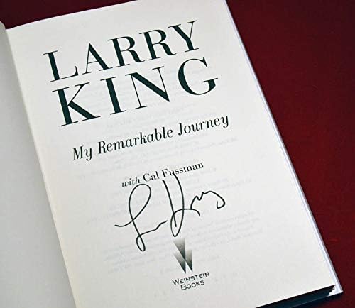 לארי קינג אוטוגרף, ספר המסע המדהים שלי - מהדורה 1, קוא