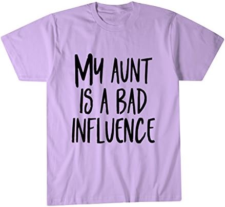 דודה שלי היא אחיינית רעה ואחיינית חולצות T לפעוטות וילדים מצחיקים וחמודים