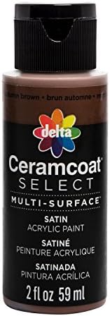 Delta Creative 04036 CERAMCOAT SELECT SELECT צבע רב-שטח, 2 גרם, ערפל אפור