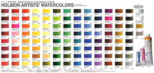צבעי המים של אמן הולביין 15 מל צינור W207