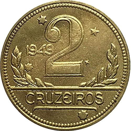 1949 מטבעות ברזיל נחושת הכינו מטבע עתיק Collects Collection Collection Collection Collection Collection