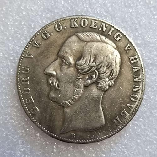 מלאכה עתיקה גרמנית 1854 אוסף דולר כסף כסף 1968