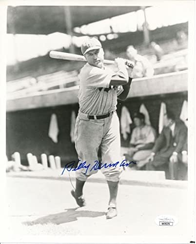 בילי הרמן חוף ברוקלין דודג'רס חתום/חתימה 8x10 צילום JSA 159104 - תמונות MLB עם חתימה