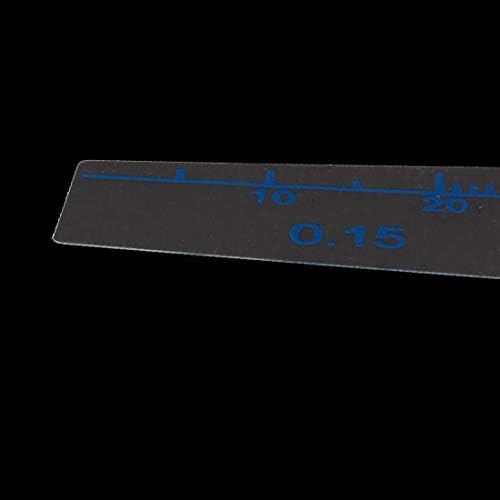 X-deree 10 ממ -70 ממ 0.15 ממ עובי פלסטיק מרגישים מפלסטיק פער מילוי מדידה (10 ממ -70 ממ 0.15 ממ אספזור פלסטיקו Medidor de Gap Gap Filler