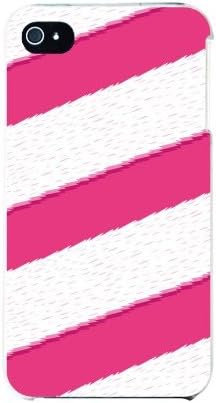 Yesno Sippo Stripe Pink / עבור iPhone 4S / AU AAPI4S-PCCL-201-N004