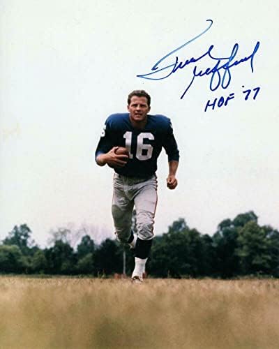 פרנק גיפורד חתום על חתימה 8x10 צילום - אלוף SB של ניו יורק ענקים, נדיר - תמונות NFL עם חתימה