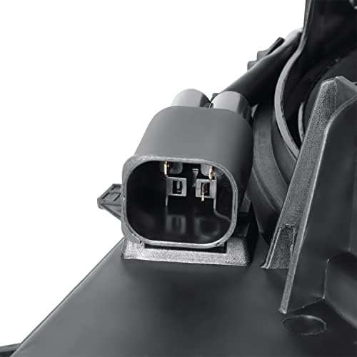 BM3115128 סגנון מפעל סגנון רדיאטור קירור מאוורר מכלול תואם ל- BMW X3 2015-2017, 12V, שחור